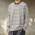 Border Crew Neck Long Tee P1686