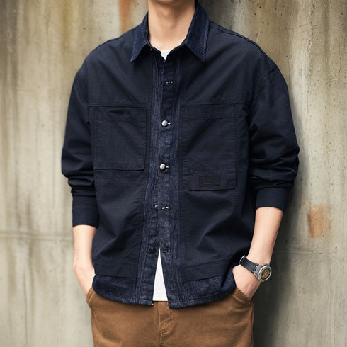 Vintage Work Shirt Jacket P1796