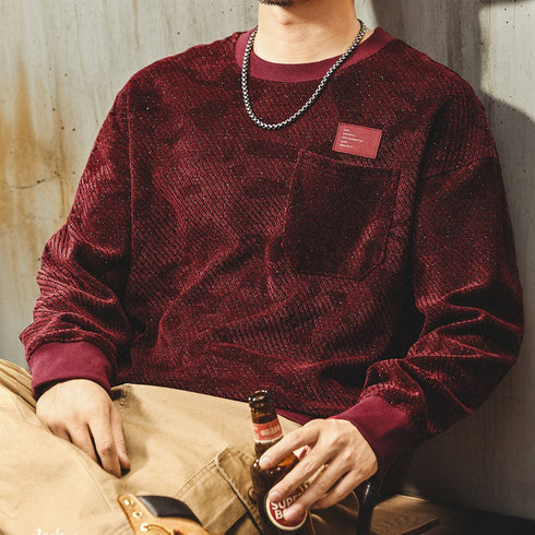 Soft Fabric Warm Touch Long Sleeve Sweatshirt P1864