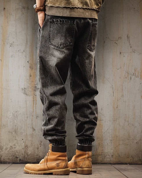 Angled Pocket Denim Jeans P1550