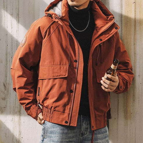 Technical Cutting Short Jacket P1869