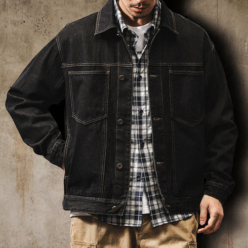 Classic Denim Work Jacket P1895