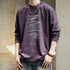 Modern Texture Graphic Long T-shirt P1790