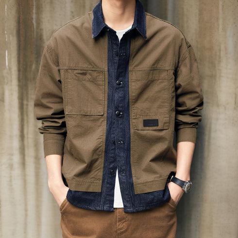 Vintage Work Shirt Jacket P1796