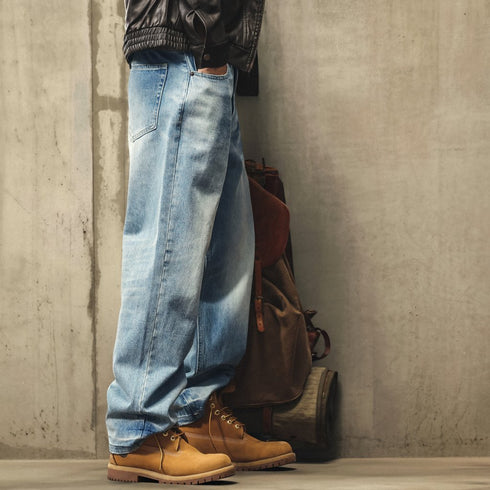 Vintage Fade Denim Pants P1938