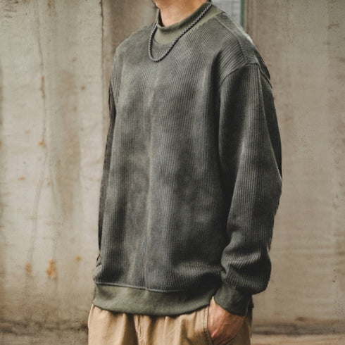 Vintage Wash Rib Sweatshirt P1744