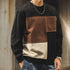 Color Block Panel Crew Sweatshirt P1823