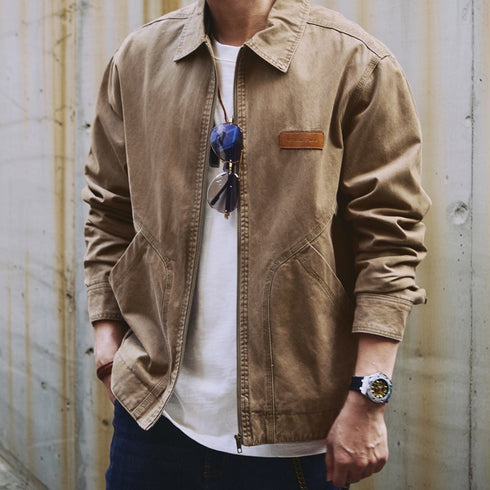 Work Style Canvas Jacket P1786
