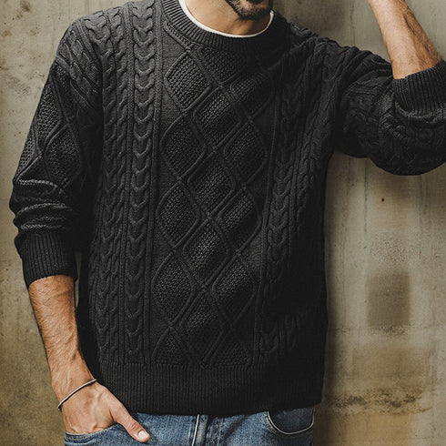 Simple Craft Relax Knit Sweater P1657