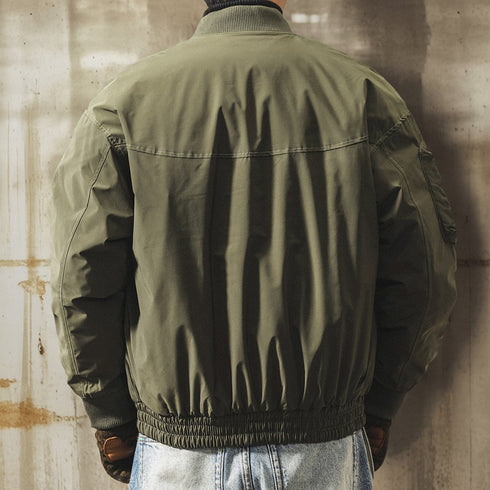 Military Taste Simple Silhouette Jacket P1872