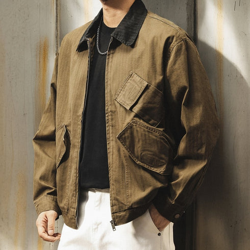 Classic Utility Zip Blouson Jacket P1857