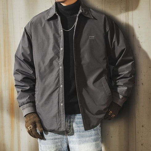 Simple Silhouette Coach Jacket P1871