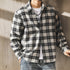 レトロチェックリラックスシャツ P1929