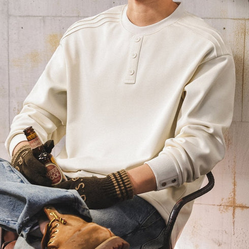 Shoulder Line Accent Long T-shirt P1953