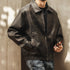 Vintage Leather-Like Jacket P1882