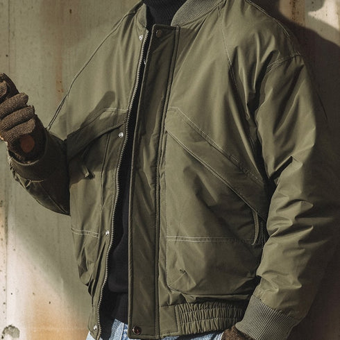 Military Taste Simple Silhouette Jacket P1872