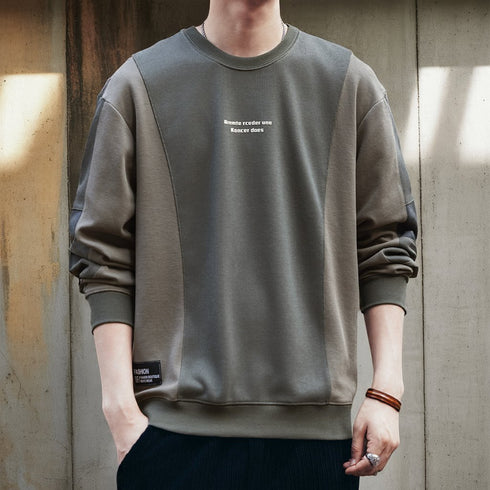 Sweatshirt Men Loose Tide P0704