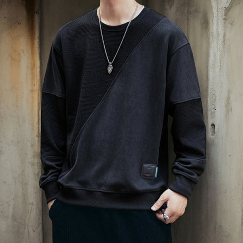 Asymmetry Line Design Sweatshirt P1610