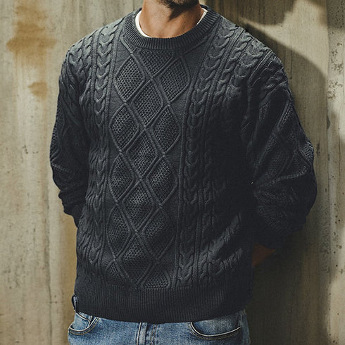 Simple Craft Relax Knit Sweater P1657