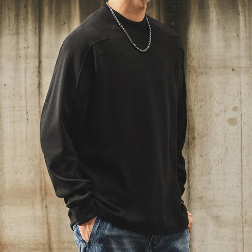 Bottle Neck Raglan Long T-shirt P1955