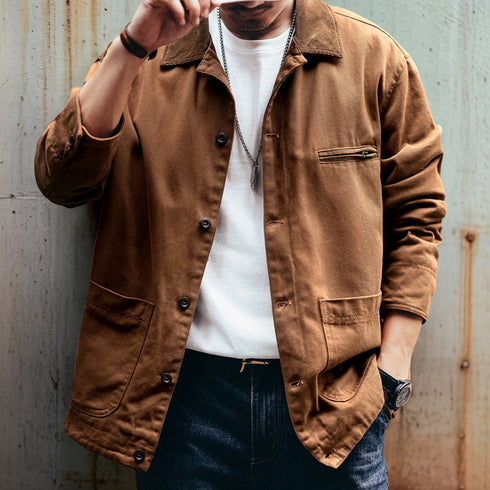 Classic Work Utility Shirt Jacket P1785