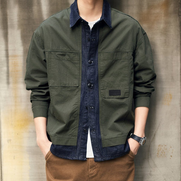 Vintage Work Shirt Jacket P1796