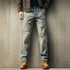 Damaged Wash Relax Jeans P1773
