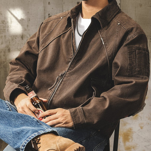 Vintage Work Style Jacket P1850