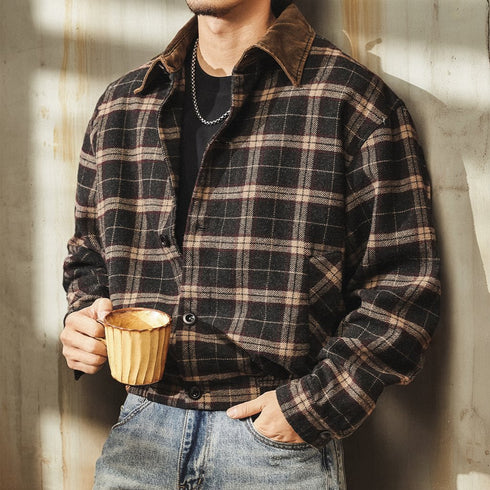 Classic Check Shirt Jacket P1863