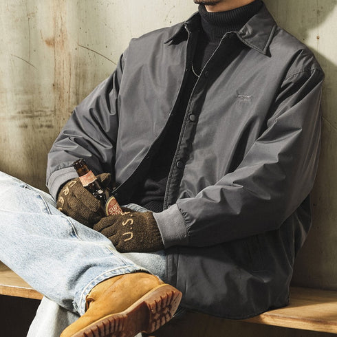 Simple Silhouette Coach Jacket P1871