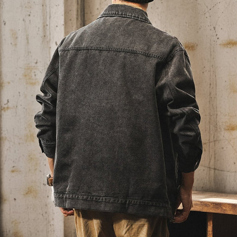 Combination Fabric Work Jacket P1853