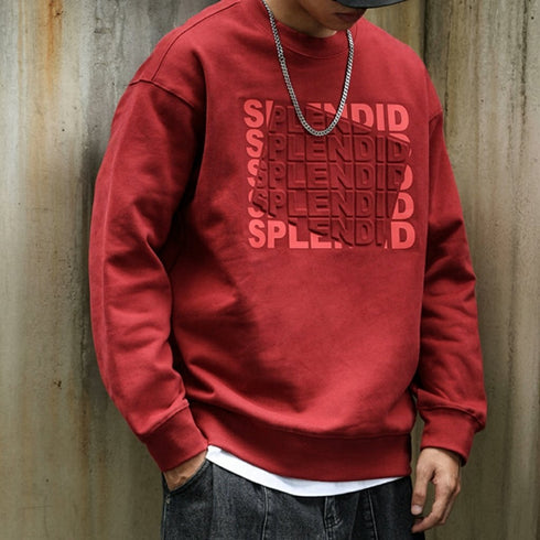 Logo Graphic Crewneck Sweatshirt P1805