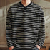Classic Border Crew Neck Knit Sweater P1702