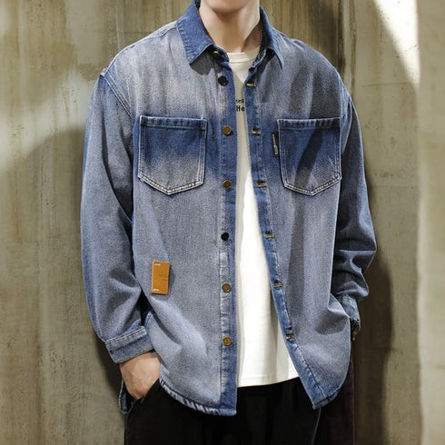 Vintage Wash Denim Shirt P1771