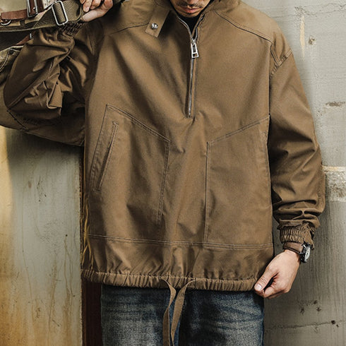 American Retro Windproof Jacket P0830