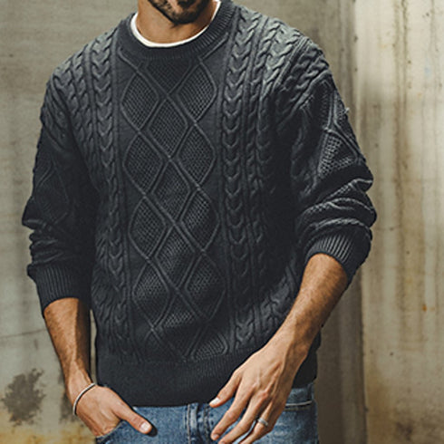 Simple Craft Relax Knit Sweater P1657