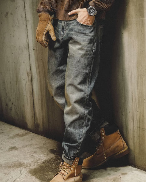 Natural Fade Denim Jeans P1546