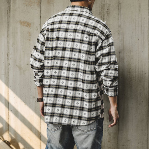 Retro Diamond Check Shirt P1627