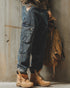 Work Utility Cargo Denim Pants P1538