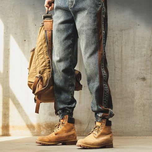 【OUTLET/即納】Relax Line Design Denim Pants P1825