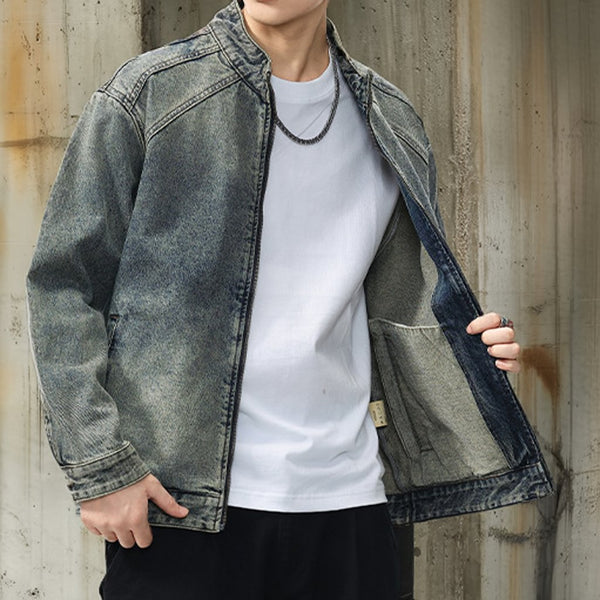 Light Fade Stand Jacket P1887
