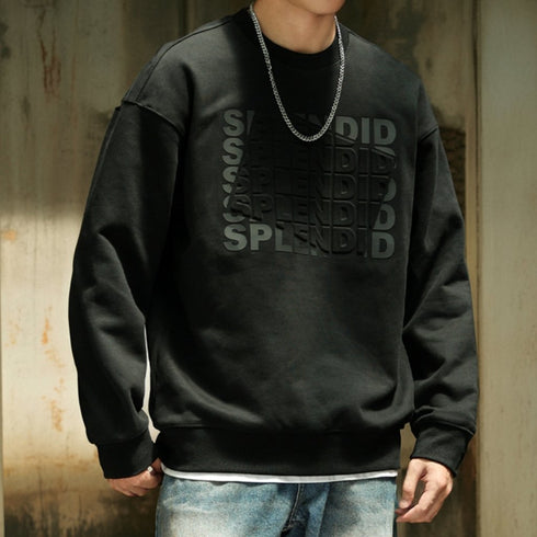 Logo Graphic Crewneck Sweatshirt P1805