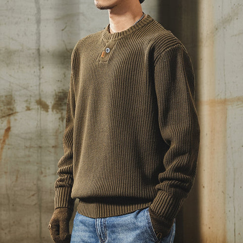 【即納】Classic Rib Knit Sweater P1901