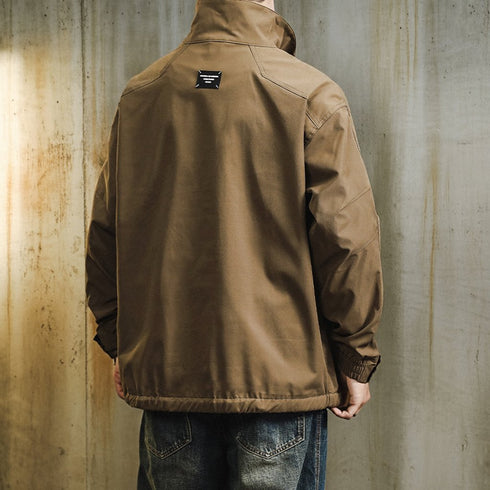 American Retro Windproof Jacket P0830