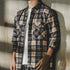 Classic Color Tartan Check Long Sleeve Shirt P1676