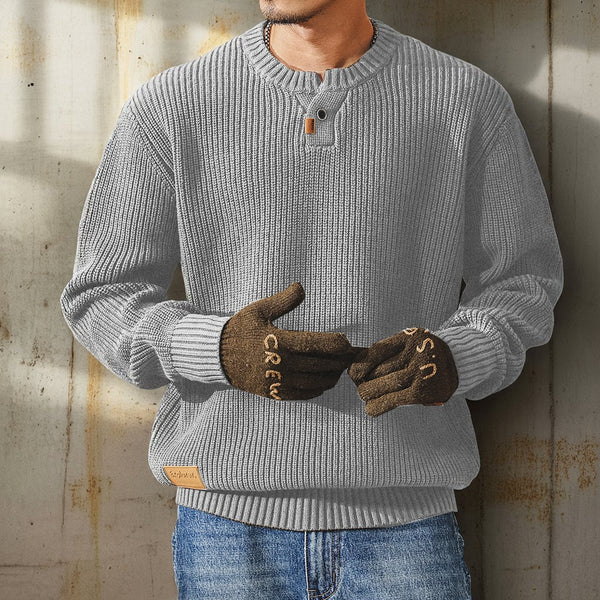 【即納】Classic Rib Knit Sweater P1901