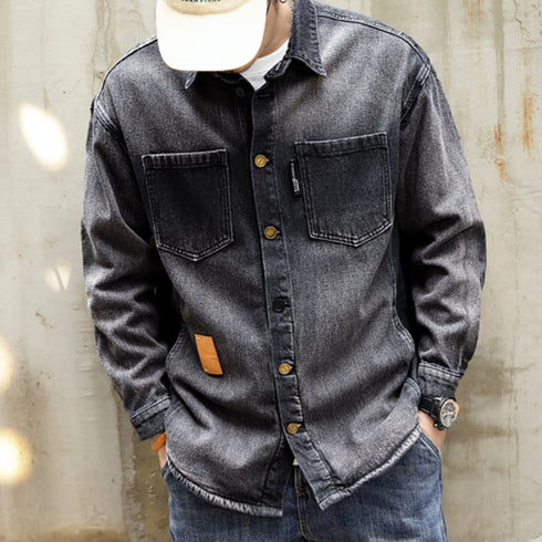 Vintage Wash Denim Shirt P1771