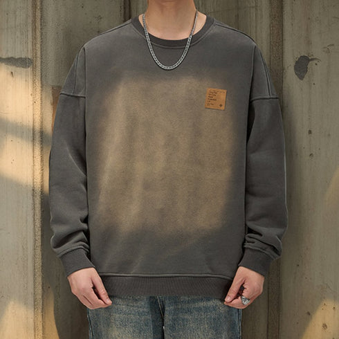 Fade Wash Crewneck Sweatshirt P1793