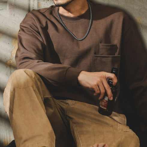 Heavyweight Pocket Long Sleeve P1743