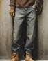 Natural Fade Denim Jeans P1546